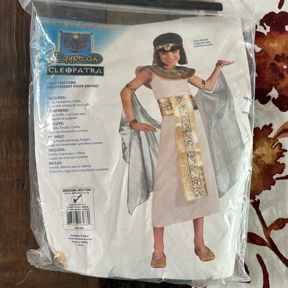 Girls Cleopatra size medium - Picture 1 of 2